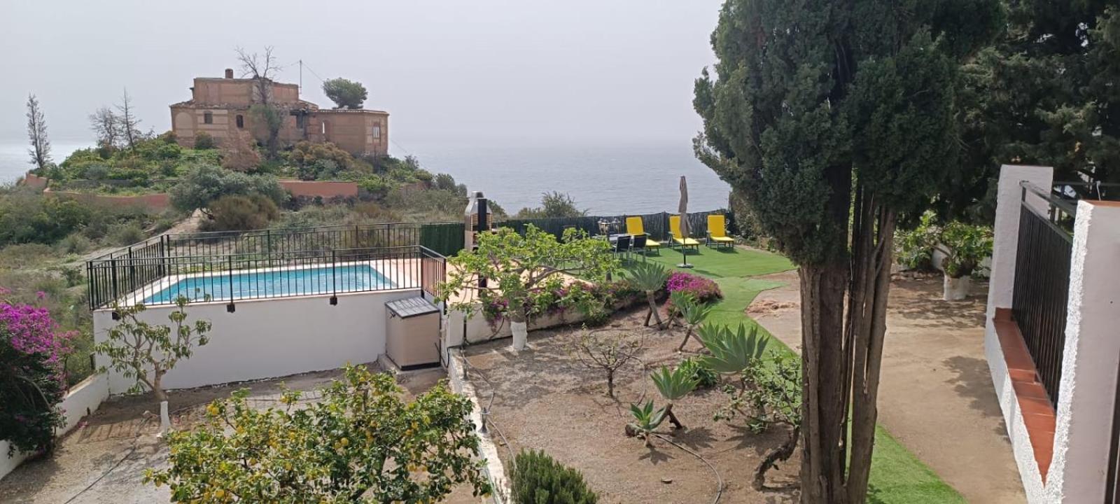 Villa La Torrecica, Con Caracter Andaluz Y Magnificas Vistas Al Mar Y Sierra Nevada à Salobreña Extérieur photo