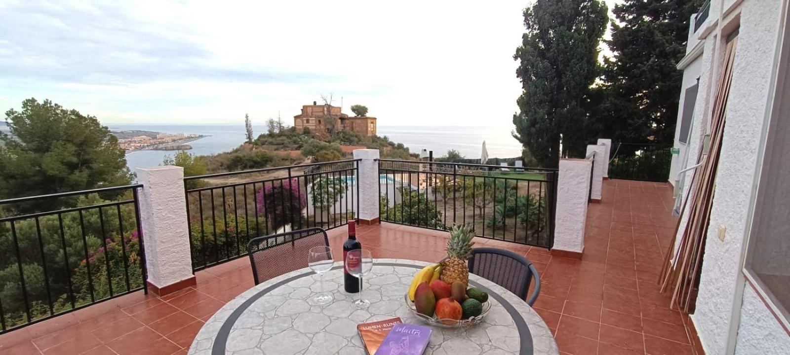 Villa La Torrecica, Con Caracter Andaluz Y Magnificas Vistas Al Mar Y Sierra Nevada à Salobreña Extérieur photo