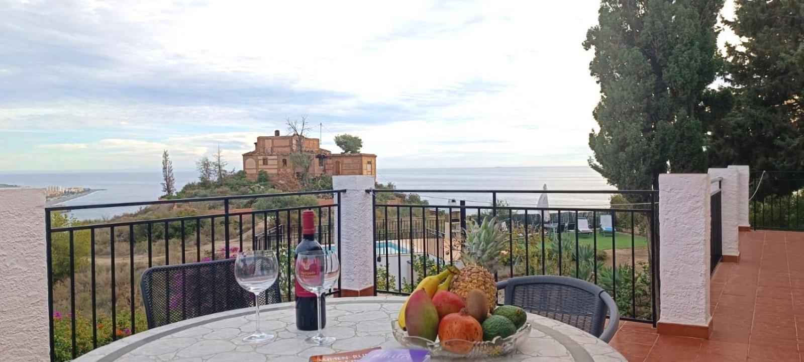 Villa La Torrecica, Con Caracter Andaluz Y Magnificas Vistas Al Mar Y Sierra Nevada à Salobreña Extérieur photo